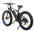 Cheetah 26 Fat Tire Beach Snow Electric Bike in Black with Blue Rim, by Ecotric